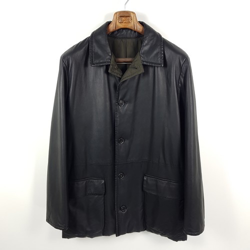 Vintage matta lederjacke - vintage,