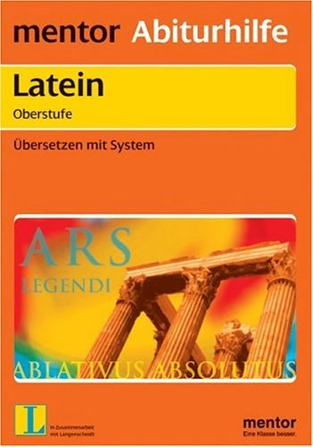 Mentor abiturhilfe latein - abiturhilfe,