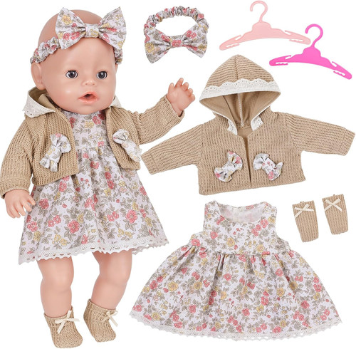 Stück puppenkleidung für - 6,