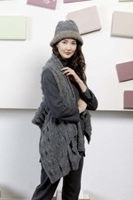 Lang Yarns PASSIONE Strickanleitung Weste / Stola als download FA