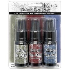 Tim Holtz Distress Mica Stain Set - Holiday Set #3