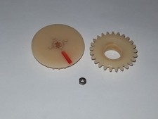 Anzeigefeld + Zahnrad