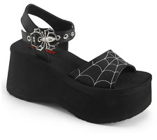 Demonia Cult “Funn-10” Platform Sandals – Size 40