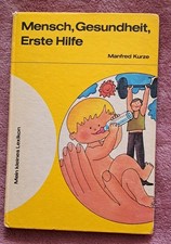 DDR Buch Mensch Gesundheit  Erste Hilfe  Lexikon Kinder Sachkunde Lehrer Schüler