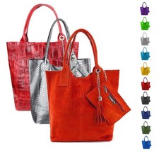 ITALY DAMEN XXL LEDER SHOPPER