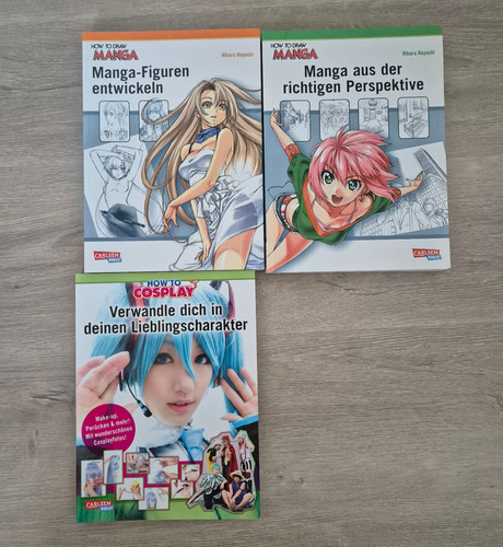 Diverse manga zeichenbücher - diverse,
