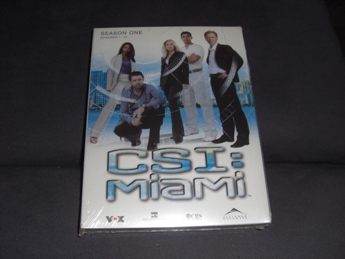 Dvd box csi miami season - box,