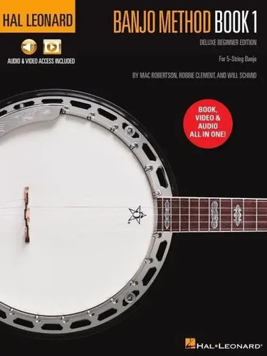 Hal leonard banjo method book - method,