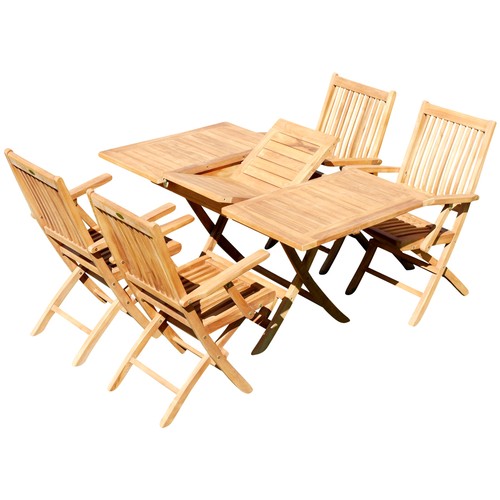 Echt teak gartenset - echt,
