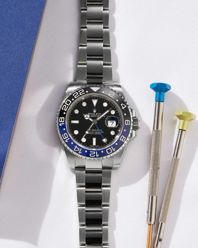 Rolex gmt master batman - rolex,