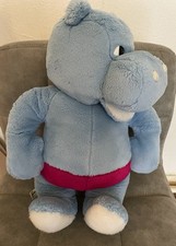 ?✨happy hippo vintage stofftier plüsch ü-ei selten Retro guter  Zustand Groß 