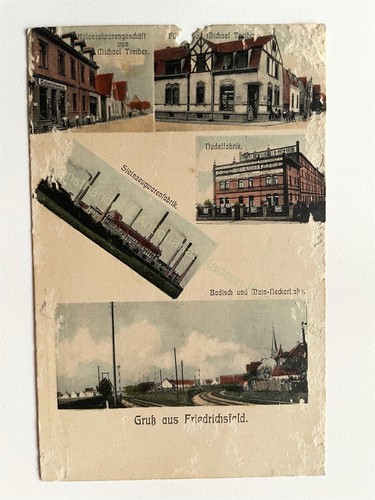 Gruß aus friedrichsfeld - ak,