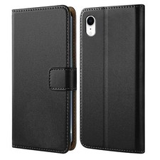 Handy Hülle für iPhone XR Tasche Schutzhülle Flip Case Book Cover Etui Wallet