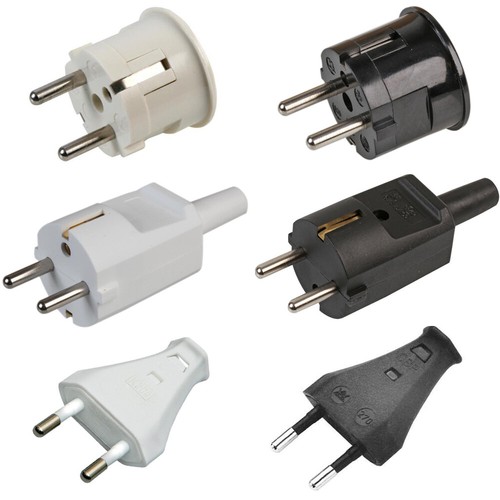 Europa reiseadapter pin - eu, 2