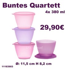 TUPPERWARE 4x 380 ml Frische