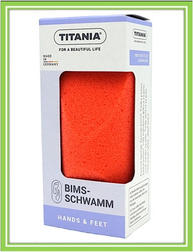 Titania bimsschwamm bimsstein - titania,