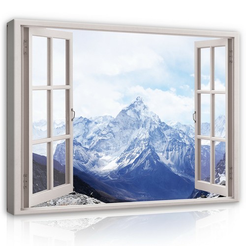 Fensterblick berge natur - fensterblick,