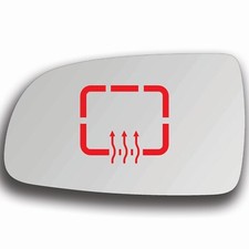 Spiegelglas Links Beheizbar