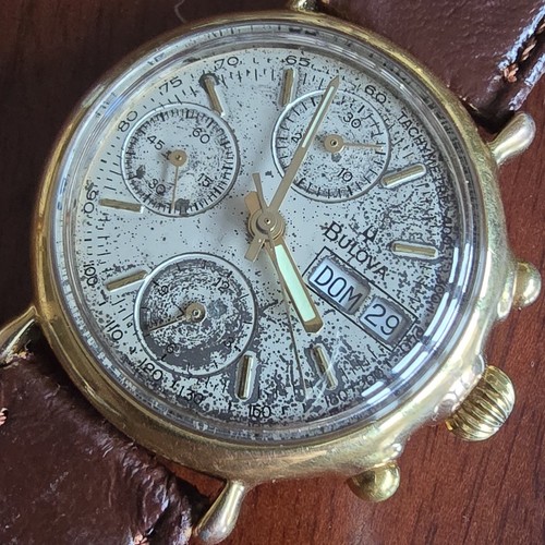 Bulova chronograph mechanisch - chronograph,