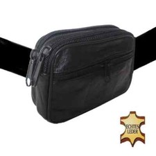 Gürteltasche Bauchtasche Leder Handy Tasche Gürtel Freizeittasche Taschengurt
