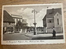 Postkarte AK Gruss aus Wolgast