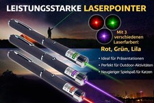Laserpointer 532nm Grün 1mW