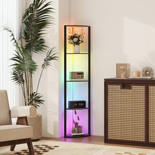 HOMCOM LED Stehlampe 5-stufige