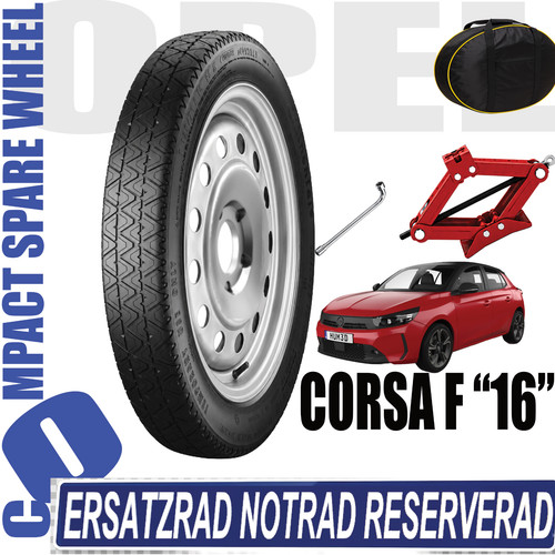 Ersatzrad notrad reserverad - ersatzrad,
