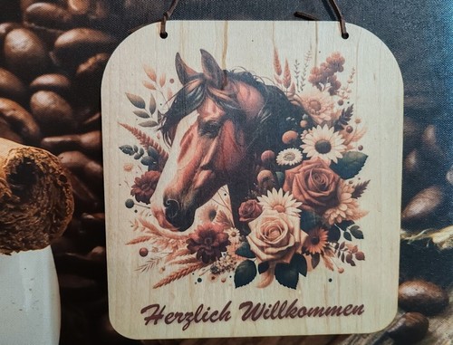 Herzlich willkommen holzschild - willkommen,