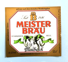 Altes bieretikett meister - altes,