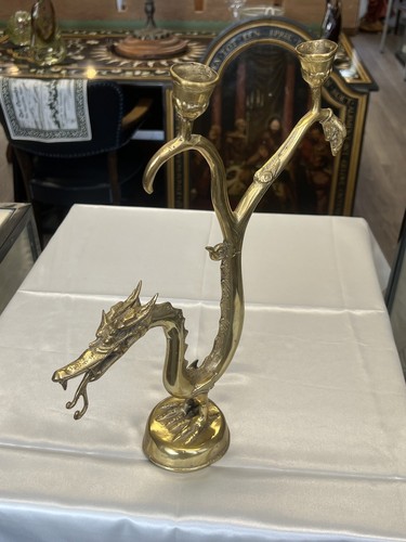 Kerzenleuchter messing drache - kerzenleuchter,