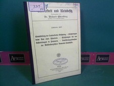 Entwicklung der Landarbeiter-Wohnung. - Erfahrungen beim Bau einer Häuslerei. - 