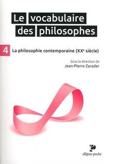 Vocabulaire des philosophes - vocabulaire,