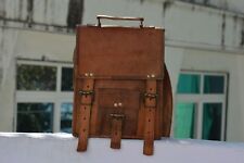 Herren Vintage Leder Schule