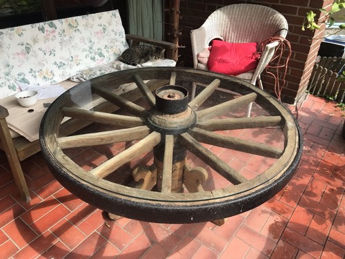 Wagenrad tisch - wagenrad,