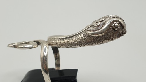 Großer massiver ring silber - großer,