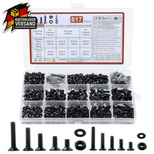 817-tlg. Schrauben Set M3 M4