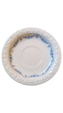 Rosenthal Porzellan Unterteller Klassisch Weiß Blumenmuster