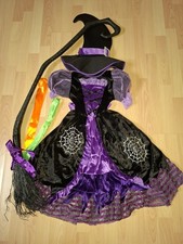 Kostüm Hexe Kinder Gr. 116 -