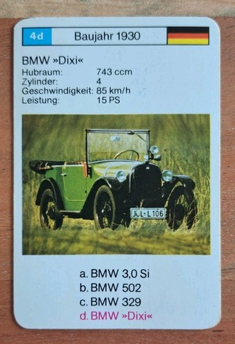 Bmw dixi 1930 4d - bmw,