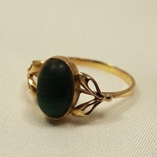 russischer Malachit Ring 583