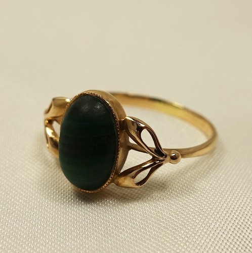 Russischer malachit ring - russischer,