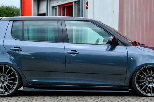 Side skirts addons blades - skirts,