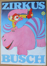 DDR 🎪 Zirkus BUSCH 🤹‍♂️ Programmheft 1988