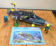 PLAYMOBIL 70005 * TOP AGENTS * Team Shark Drill Destroyer U-Boot Unterwasser