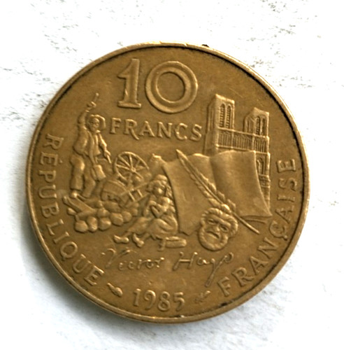Frankreich francs 1985 - -, 10
