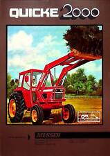240315) Quicke 2000 Frontlader Prospekt 197?