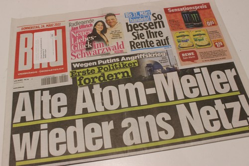 Bildzeitung 2022 märz - bildzeitung,