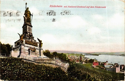 Cpa rudesheim - ak,