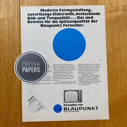 1968 blaupunkt fernseher - blaupunkt,